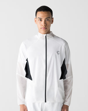 CRONOS RUN LIGHT SHELL JACKET【WHITE】