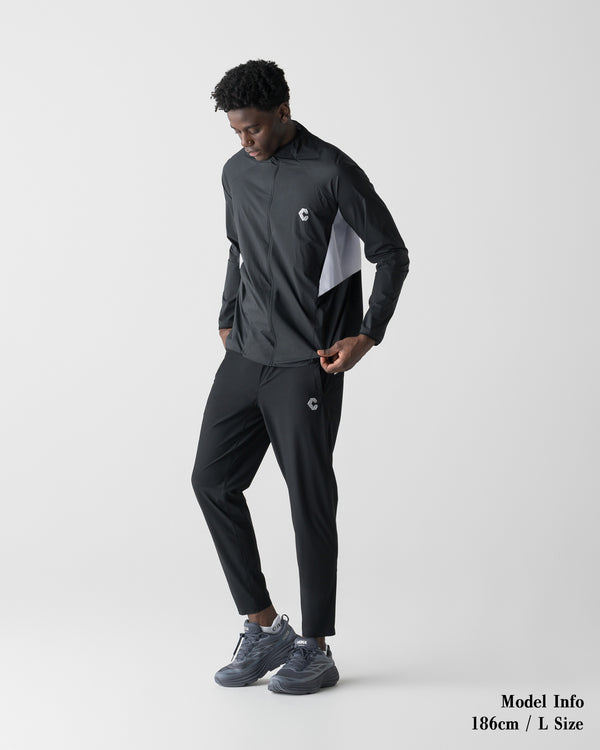 CRONOS RUN LIGHT SHELL JACKET【BLACK】
