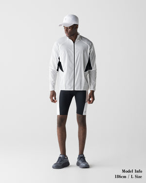 CRONOS RUN LIGHT SHELL JACKET【WHITE】