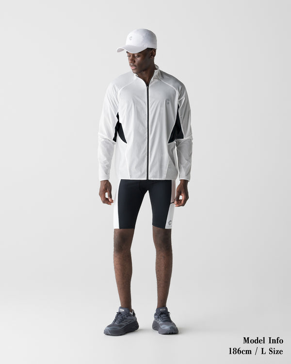 CRONOS RUN LIGHT SHELL JACKET【WHITE】