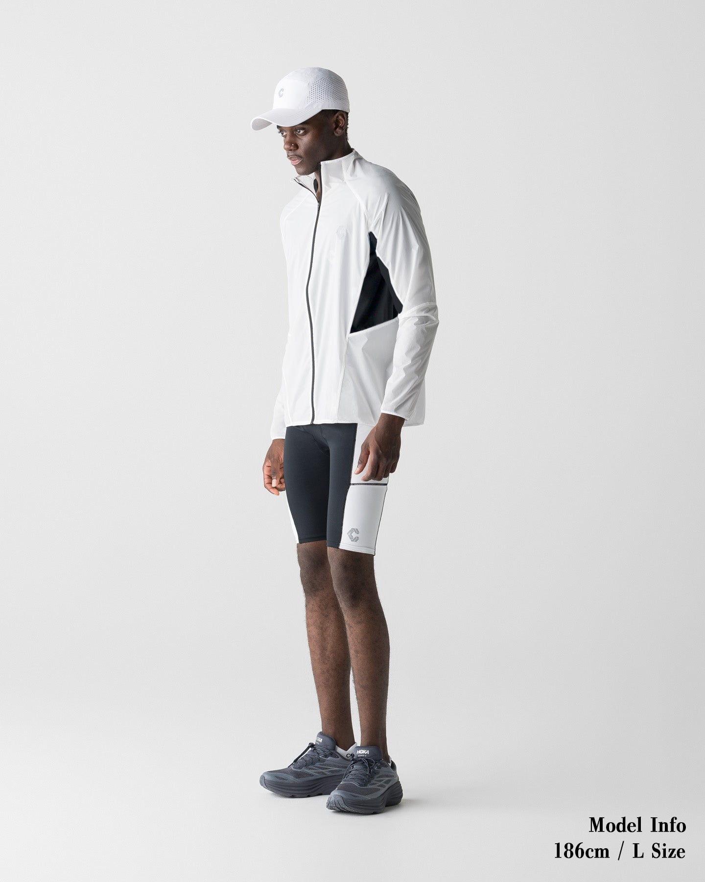 CRONOS RUN LIGHT SHELL JACKET【WHITE】