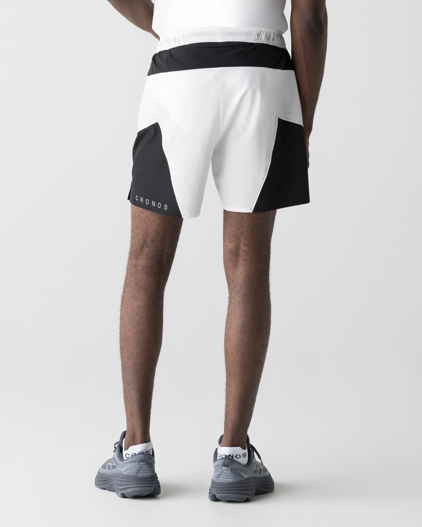 新作クロノスボードショーツ CRONOS RUN RACE SHORTS【WHITE×BLACK】