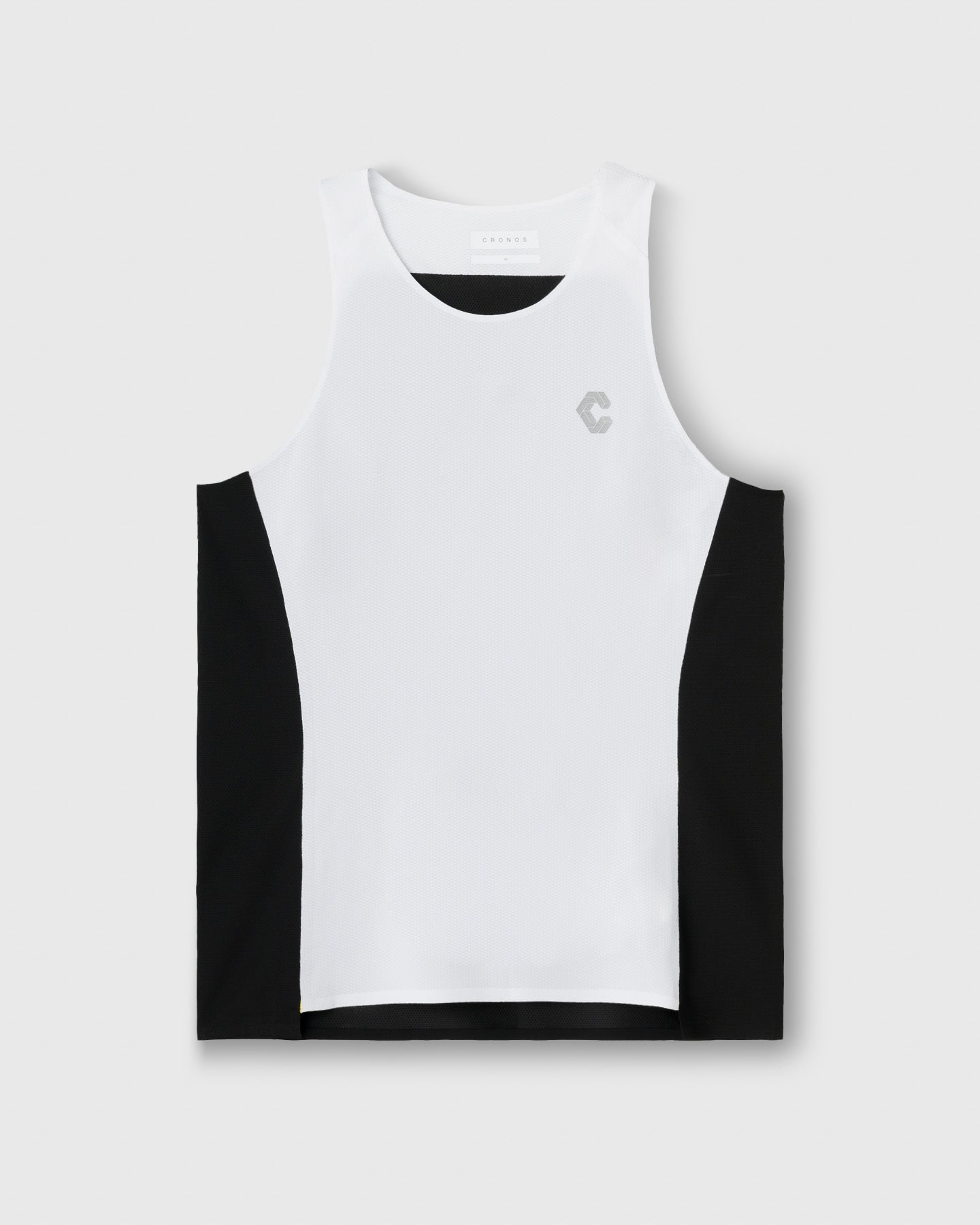 CRONOS RUN AIR SLEEVELESS【WHITE×BLACK】