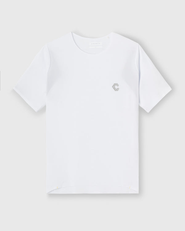 CRONOS RUN LIGHT S/S TEE【WHITE×BLACK】