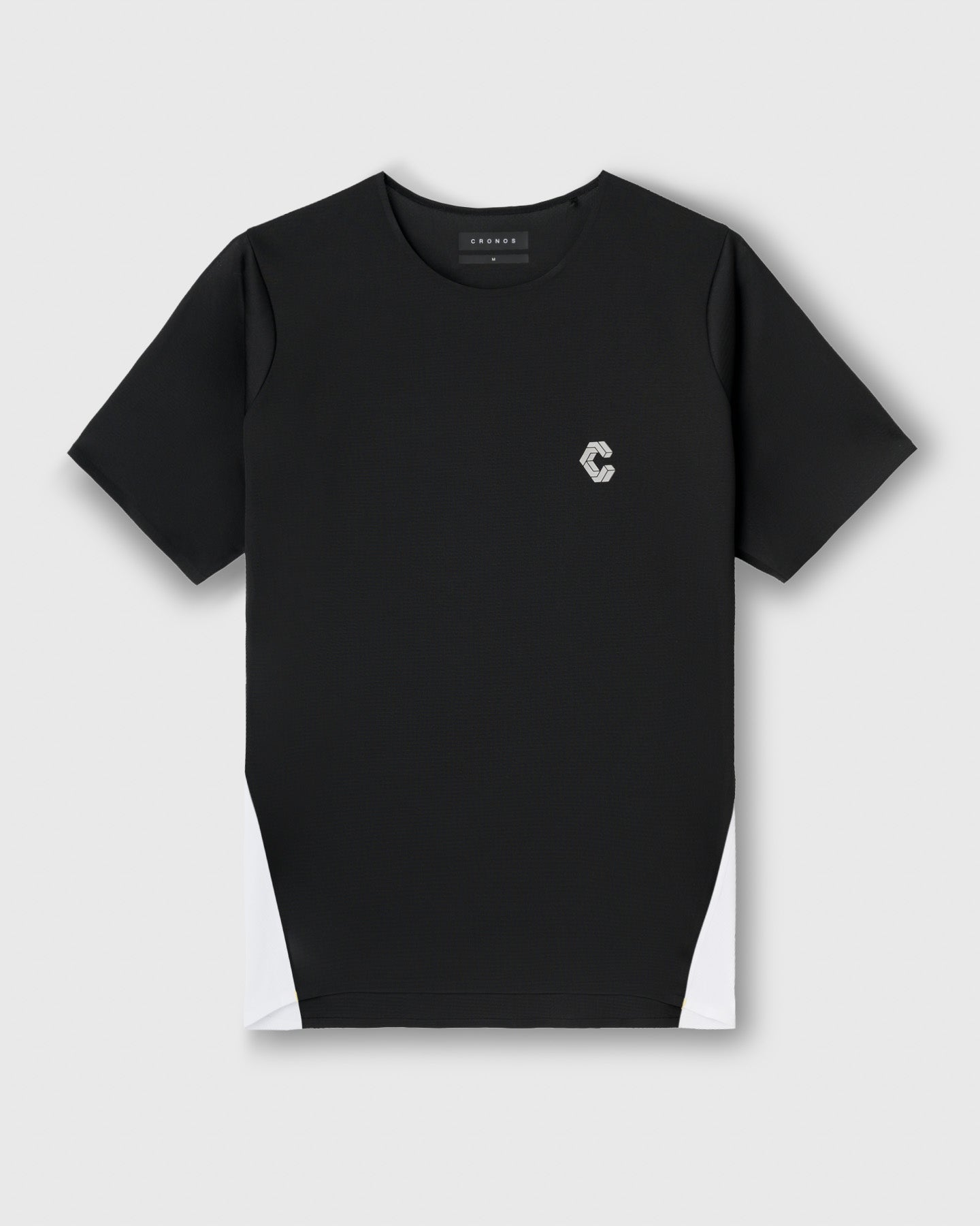 CRONOS RUN LIGHT S/S TEE【BLACK×WHITE】