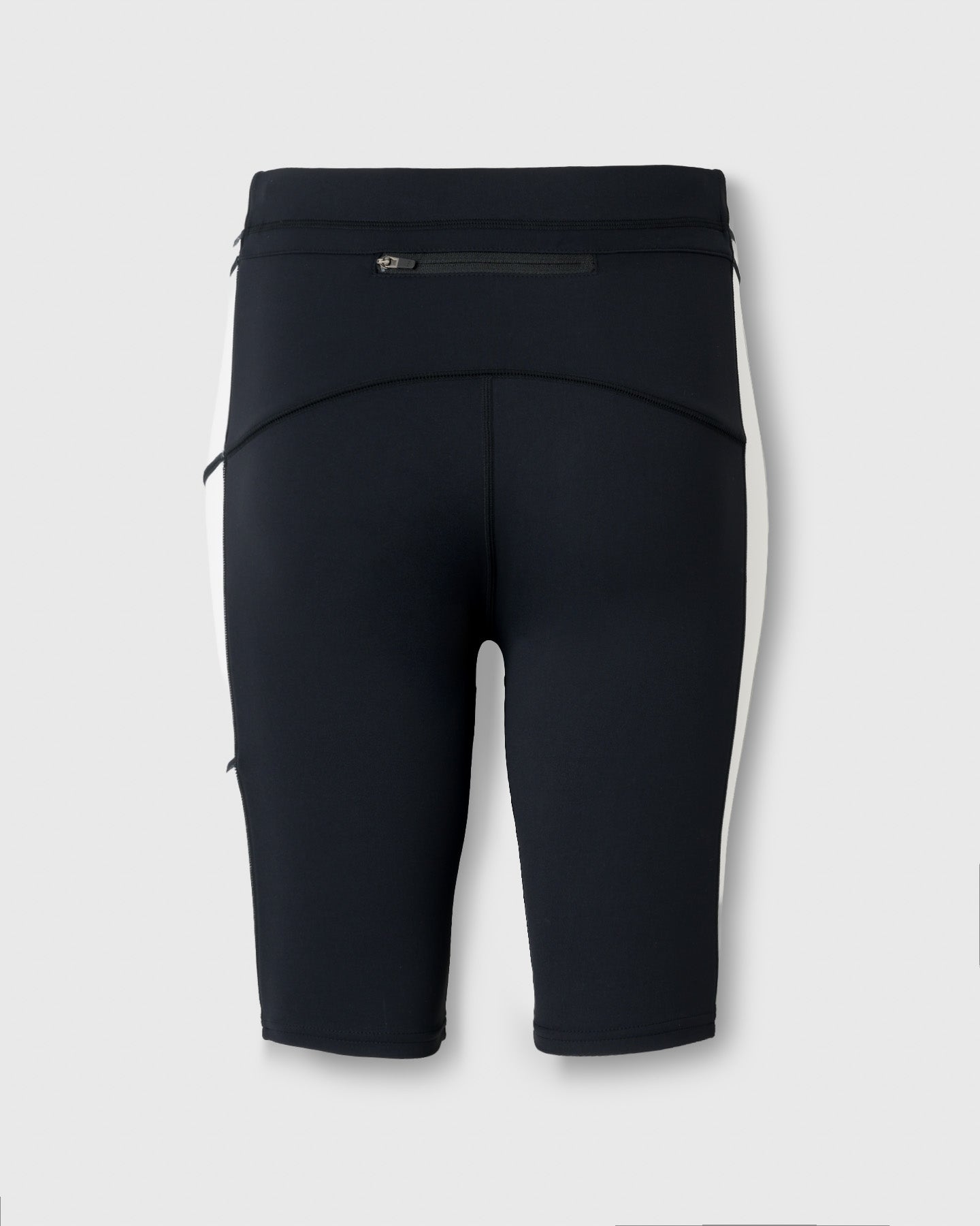 CRONOS RUN CORE SHORT LEGGINGS【BLACK×WHITE】