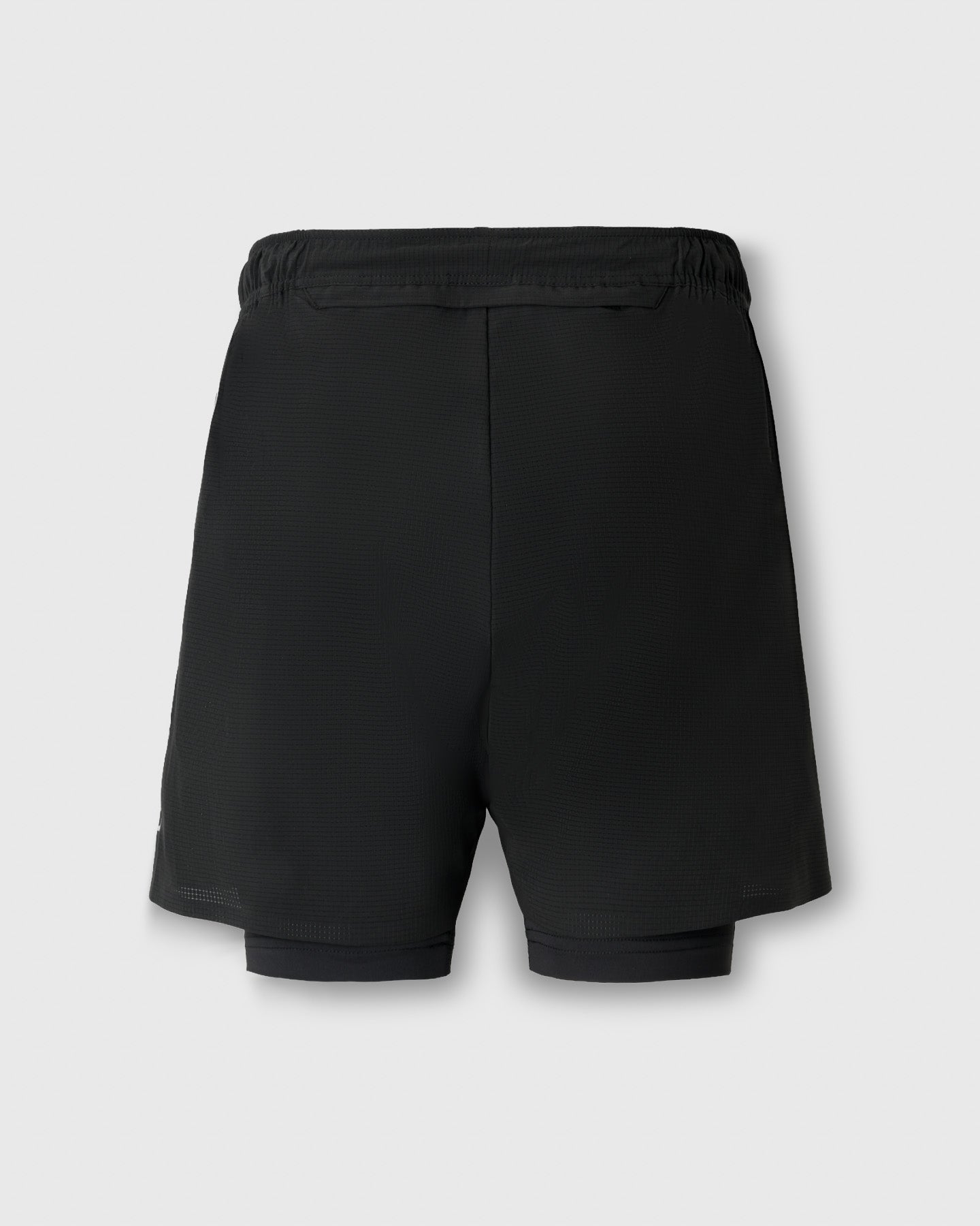 CRONOS 黒 トレーニングショーツ CRONOS RUN RACE 2IN1 SHORTS【BLACK】