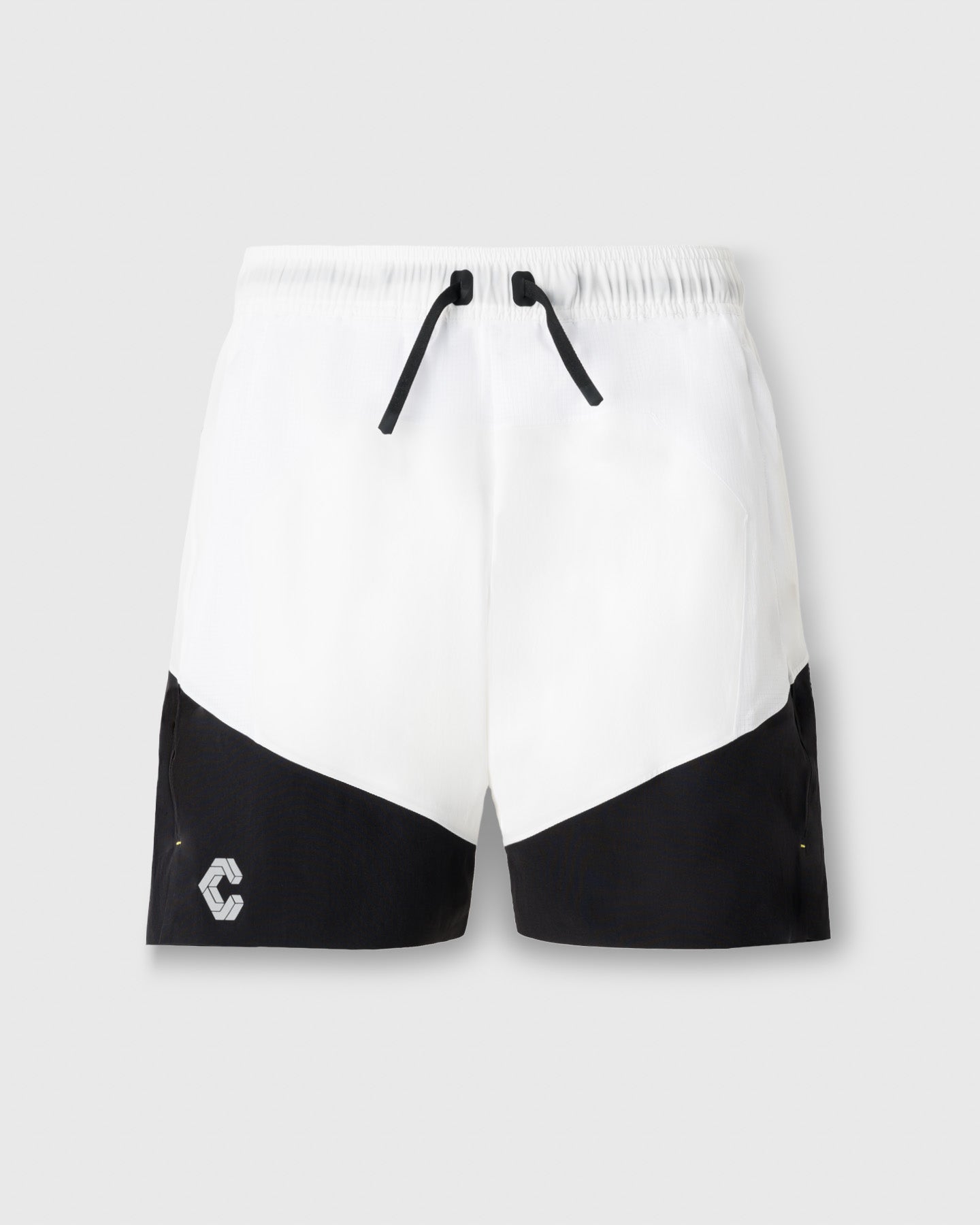 CRONOS RUN RACE SHORTS【WHITE×BLACK】
