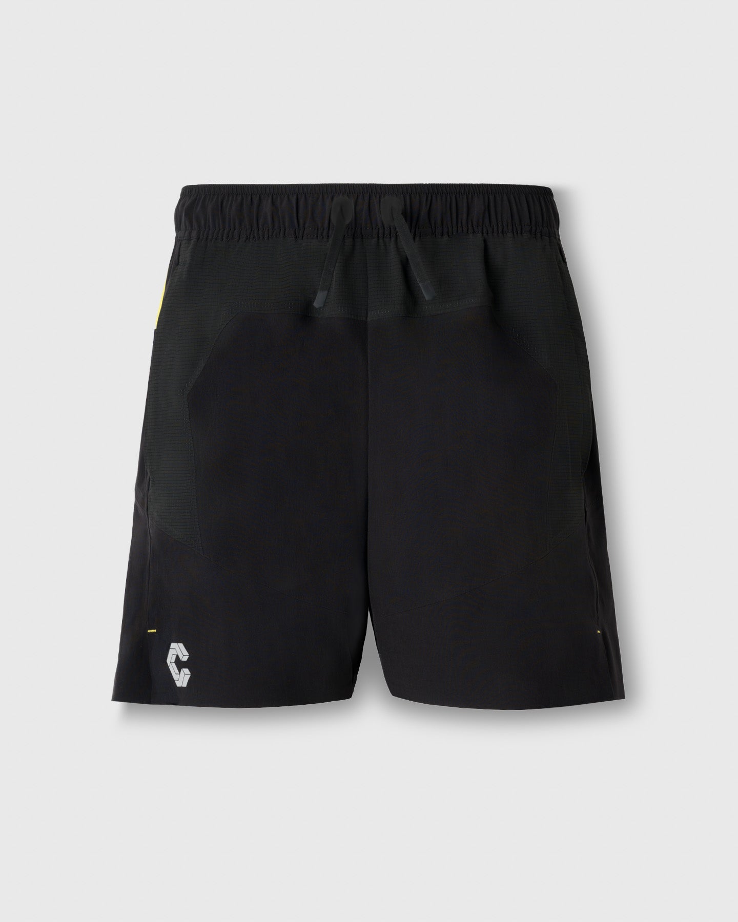 CRONOS RUN RACE SHORTS【BLACK×YELLOW】