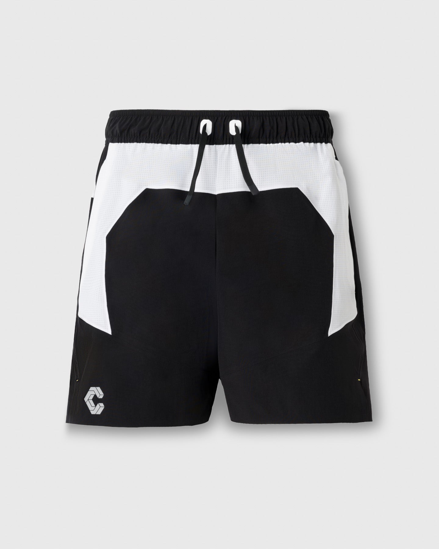 CRONOS RUN RACE SHORTS【BLACK×WHITE】