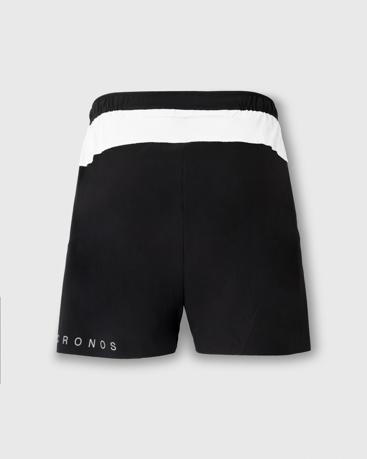 CRONOS RUN RACE SHORTS【BLACK×WHITE】