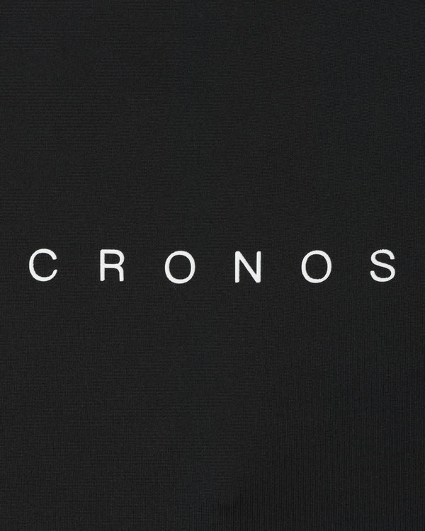 CRONOS WOMEN ACTIVE CROSS T-SHIRTS【BLACK】