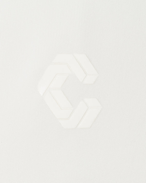 CRONOS WOMEN ACTIVE CROSS T-SHIRTS【WHITE】