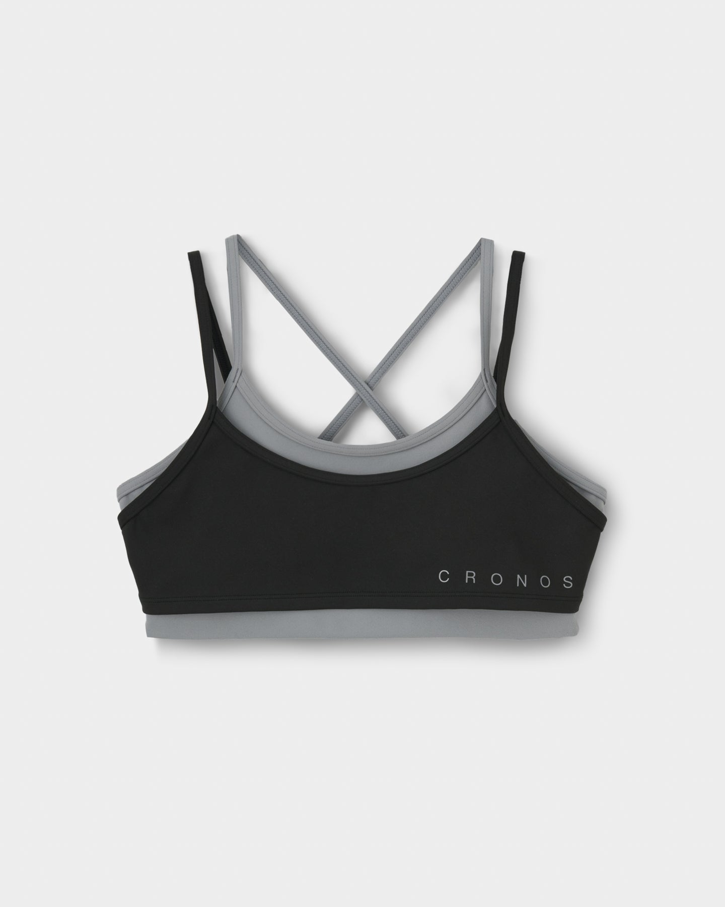 CRONOS WOMEN FORM BRA TOP【BLACK】