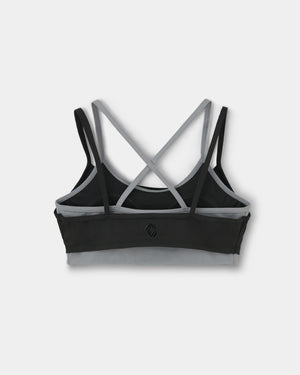 CRONOS WOMEN FORM BRA TOP【BLACK】