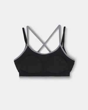 CRONOS WOMEN FORM BRA TOP【BLACK】