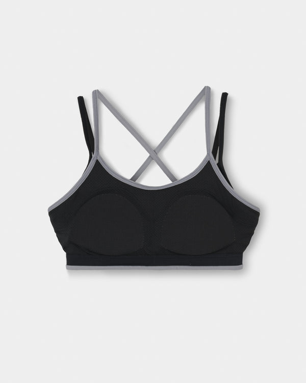 CRONOS WOMEN FORM BRA TOP【BLACK】