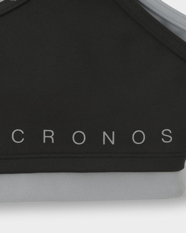 CRONOS WOMEN FORM BRA TOP【BLACK】