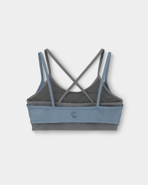 CRONOS WOMEN FORM BRA TOP【BLUE】