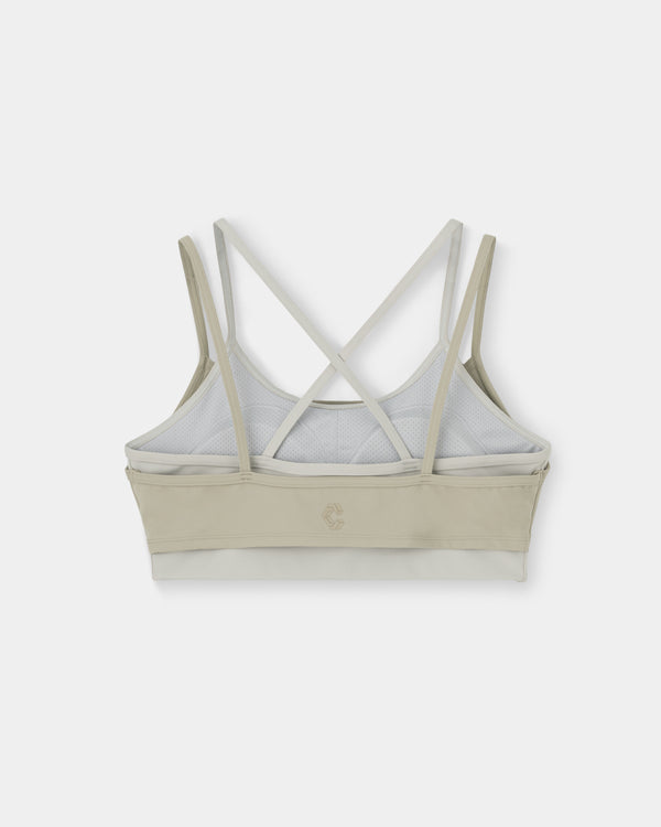 CRONOS WOMEN FORM BRA TOP【BEIGE】