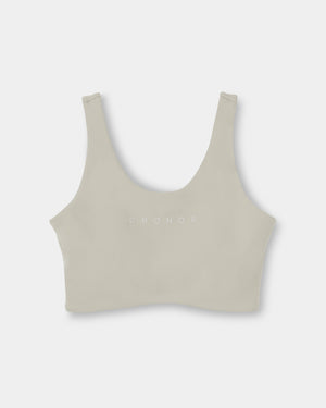 CRONOS WOMEN ESSENTIAL BRA TOP【BEIGE】