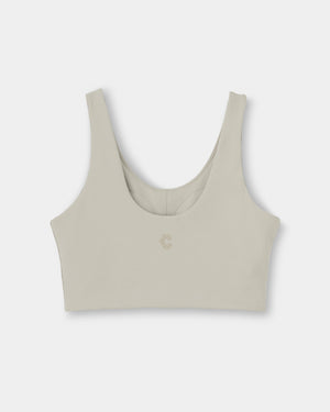 CRONOS WOMEN ESSENTIAL BRA TOP【BEIGE】