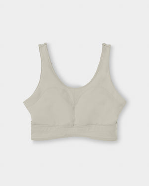 CRONOS WOMEN ESSENTIAL BRA TOP【BEIGE】