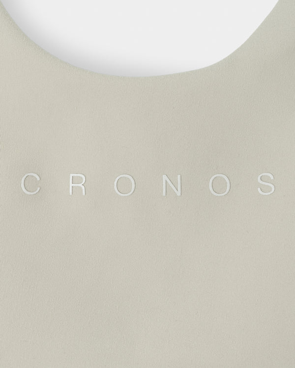 CRONOS WOMEN ESSENTIAL BRA TOP【BEIGE】
