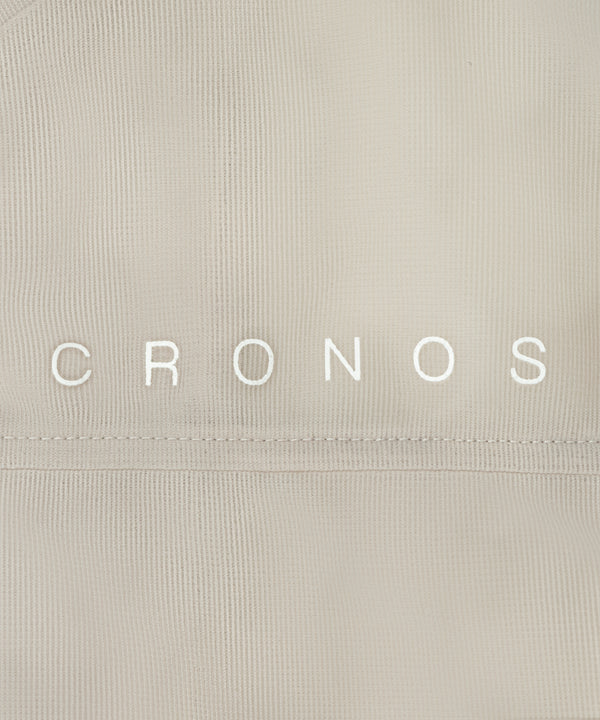 CRONOS WOMEN LIGHTWEIGHT ZIP HOODIE【BEIGE】