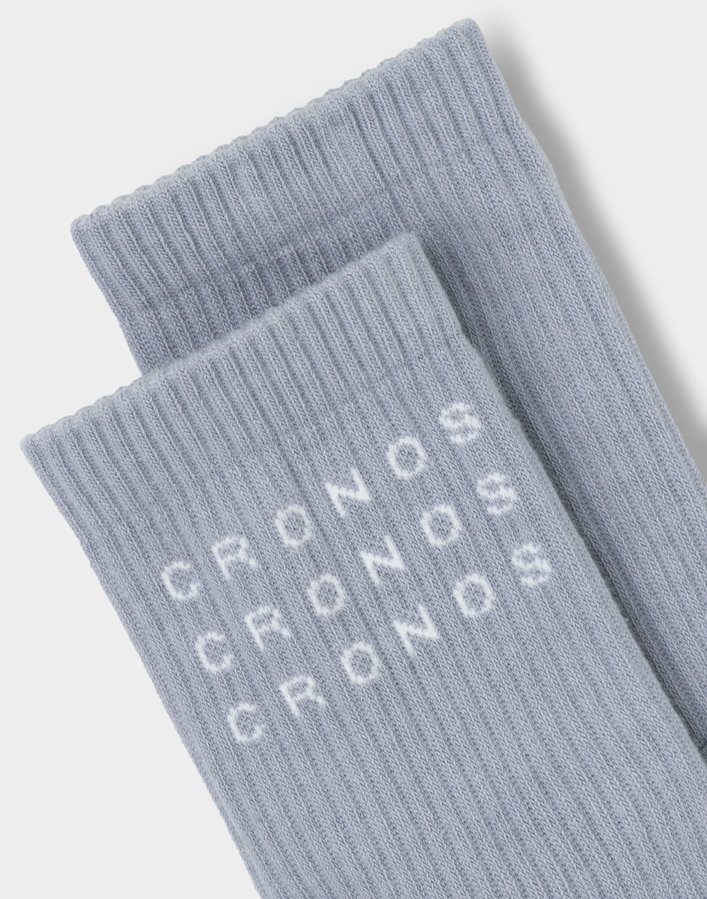 CRONOS WOMEN LOGO LINE SOCKS【BLUE】