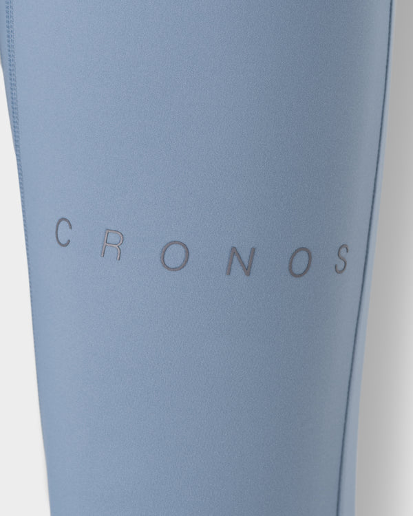 CRONOS WOMEN FORM LEGGINGS【BLUE】