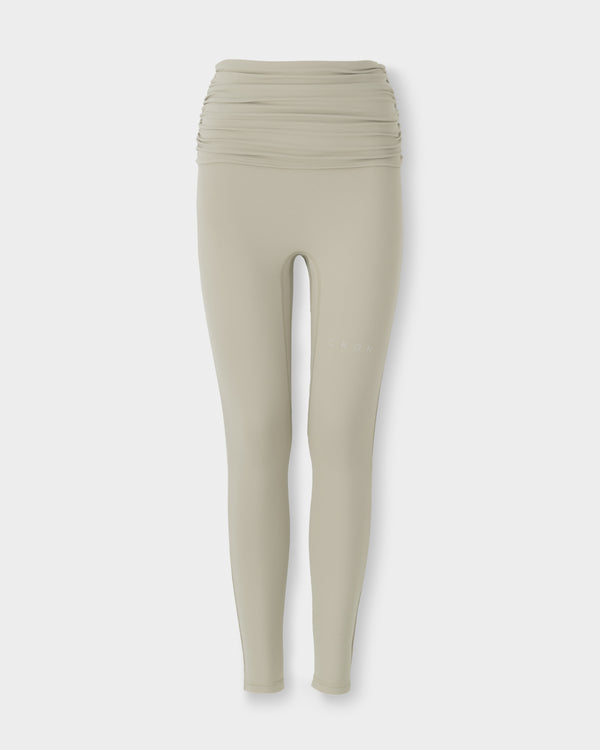 CRONOS WOMEN FORM LEGGINGS【BEIGE】