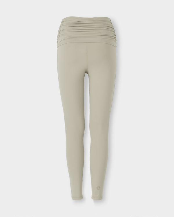 CRONOS WOMEN FORM LEGGINGS【BEIGE】