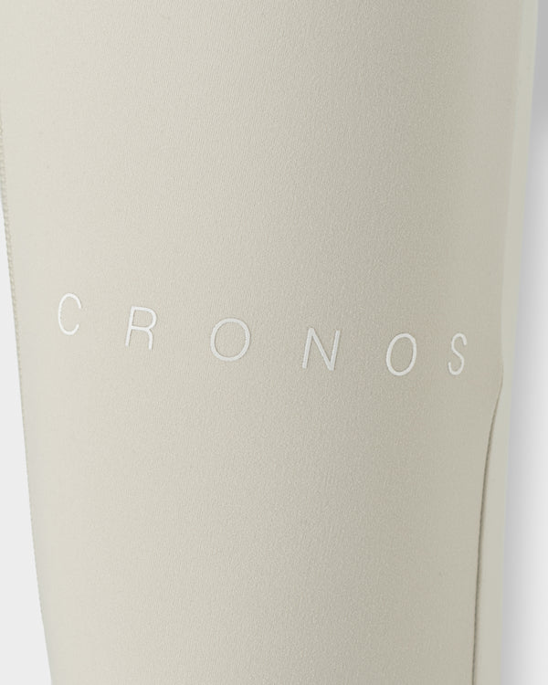 CRONOS WOMEN FORM LEGGINGS【BEIGE】