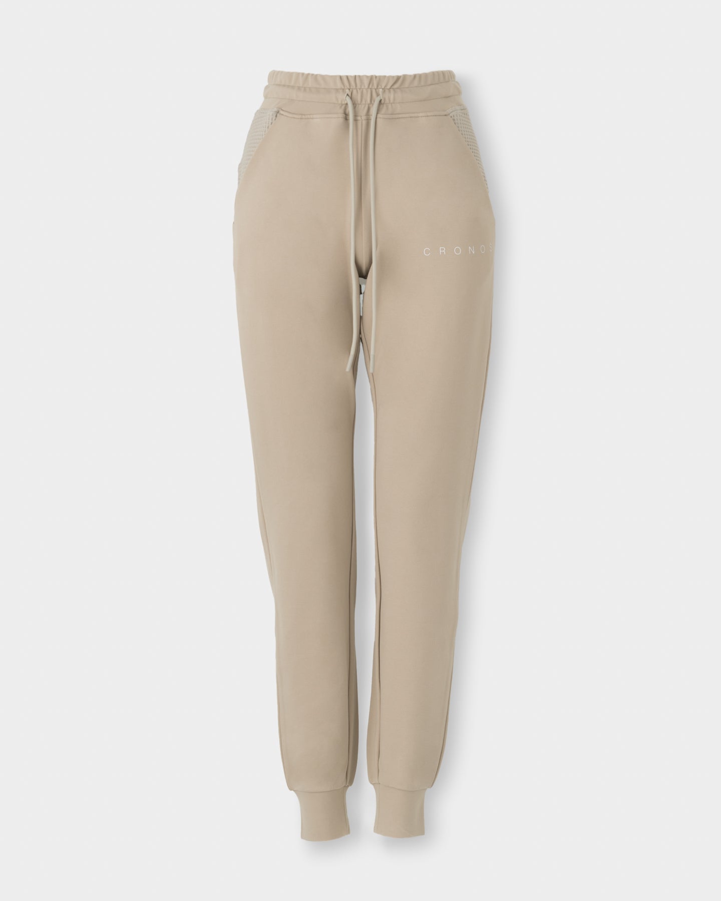 CRONOS WOMEN COOL AIR JOGGER PANTS【BEIGE】