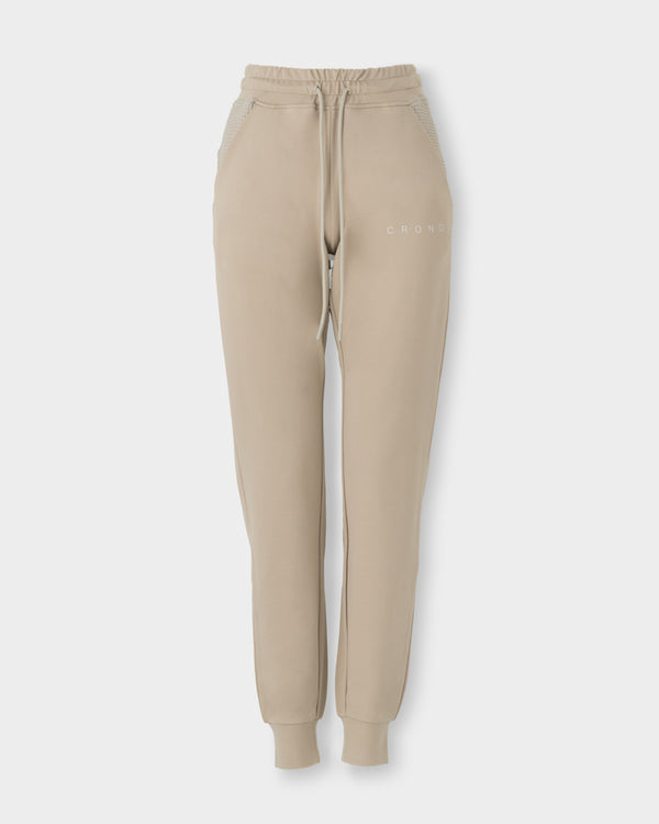 CRONOS WOMEN COOL AIR JOGGER PANTS【BEIGE】