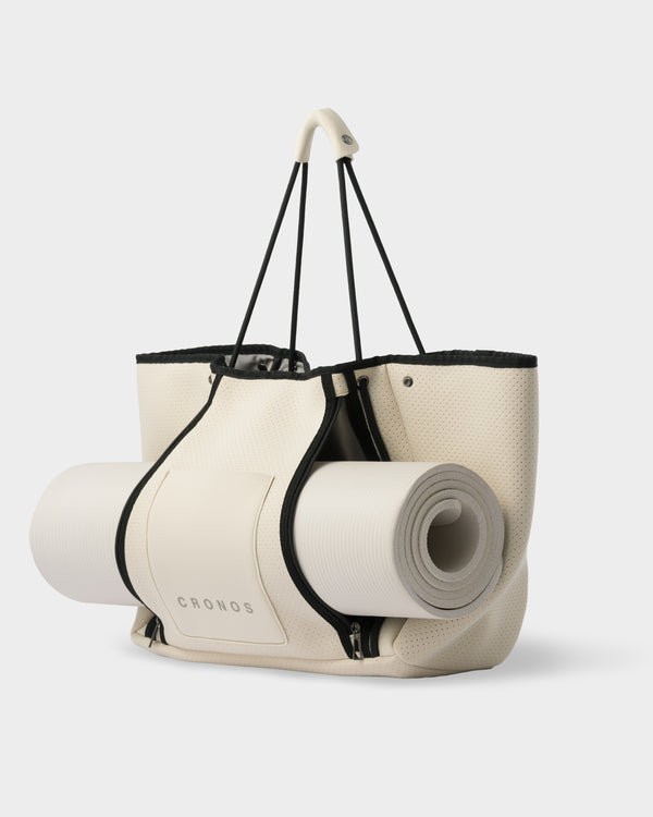 CRONOS WOMEN STUDIO TOTE BAG【BEIGE】