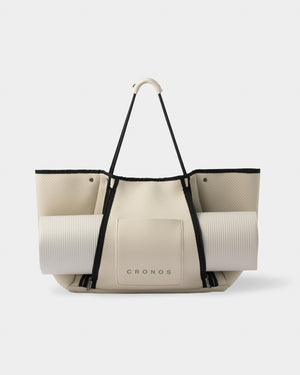 CRONOS WOMEN STUDIO TOTE BAG【BEIGE】