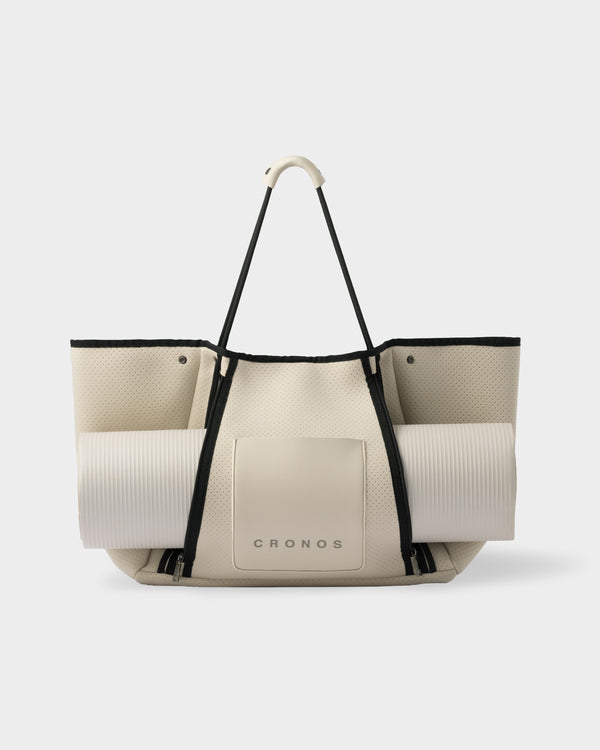CRONOS WOMEN STUDIO TOTE BAG【BEIGE】