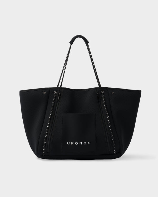 CRONOS WOMEN STUDIO TOTE BAG【BLACK】