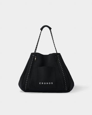 CRONOS WOMEN STUDIO TOTE BAG【BLACK】