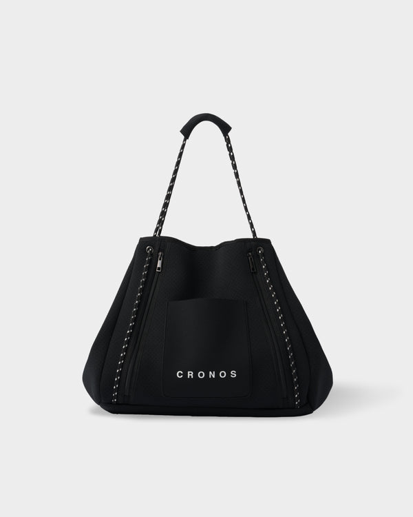 CRONOS WOMEN STUDIO TOTE BAG【BLACK】