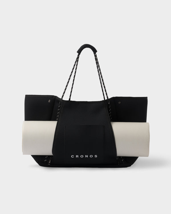 CRONOS WOMEN STUDIO TOTE BAG【BLACK】