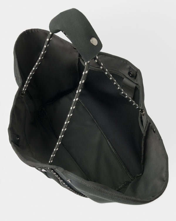 CRONOS WOMEN STUDIO TOTE BAG【BLACK】