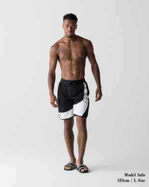 CRONOS ACCEL COMPETITION SHORTS【BLACK×WHITE】