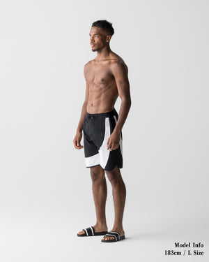 CRONOS ACCEL COMPETITION SHORTS【BLACK×WHITE】