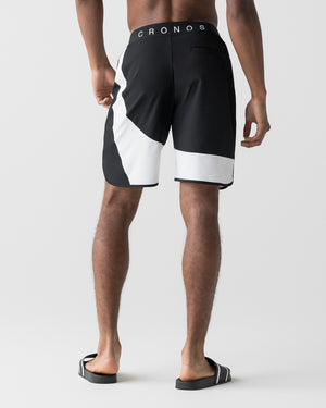CRONOS ACCEL COMPETITION SHORTS【BLACK×WHITE】