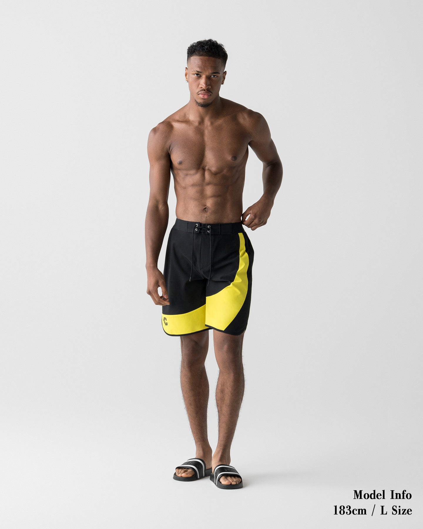 CRONOS ACCEL COMPETITION SHORTS【BLACK×YELLOW】