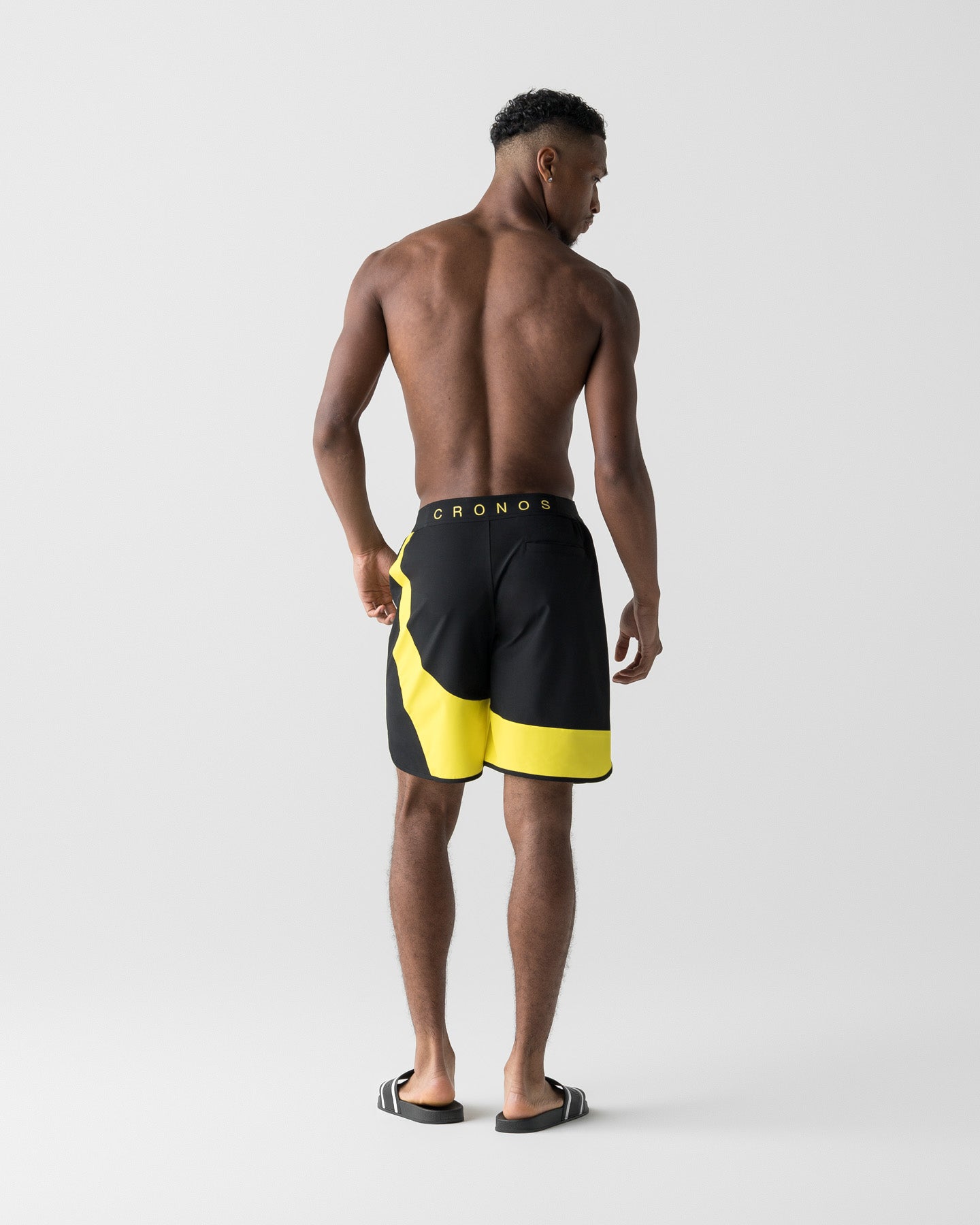 CRONOS ACCEL COMPETITION SHORTS【BLACK×YELLOW】