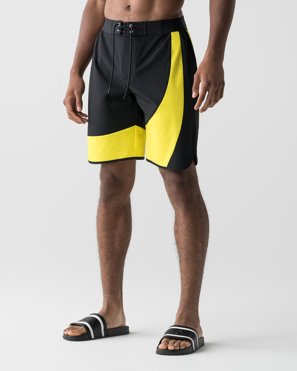 CRONOS ACCEL COMPETITION SHORTS【BLACK×YELLOW】